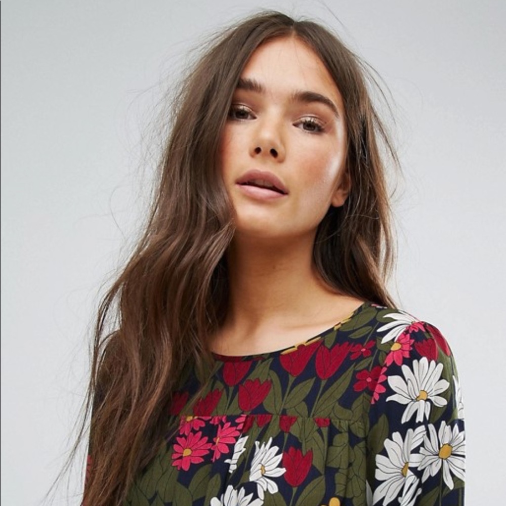 ASOS Traffic People floral dress